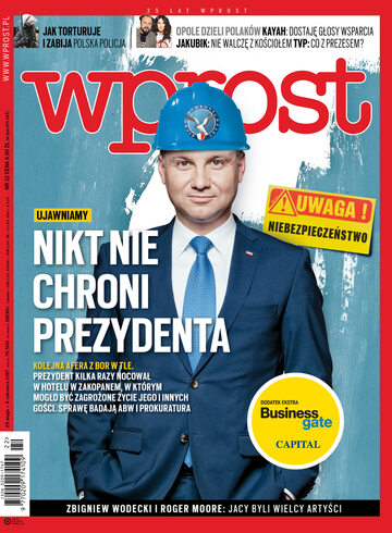 Okładka tygodnika WPROST: 22/2017
