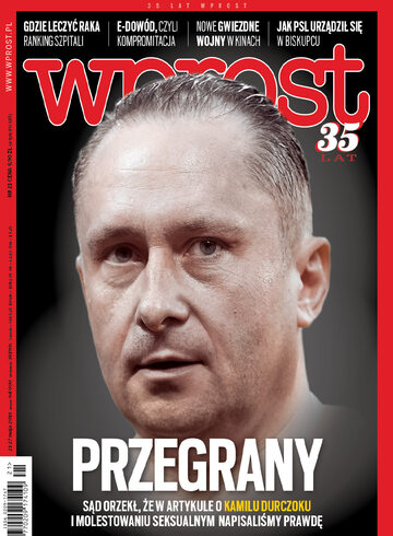 Okładka tygodnika WPROST: 21/2018